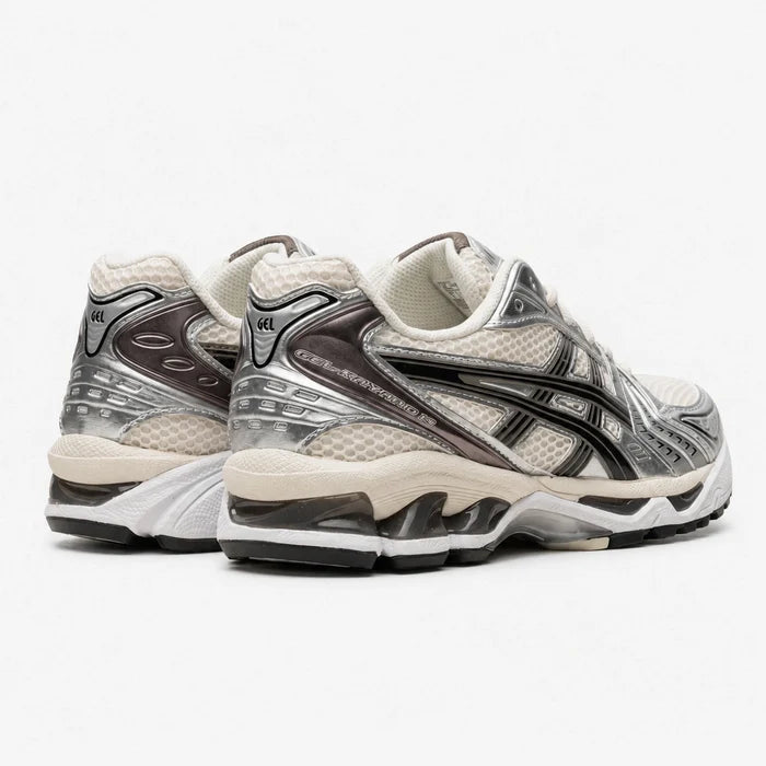 ASICS GEL KAYANO 14 Blanco Plateado Negro