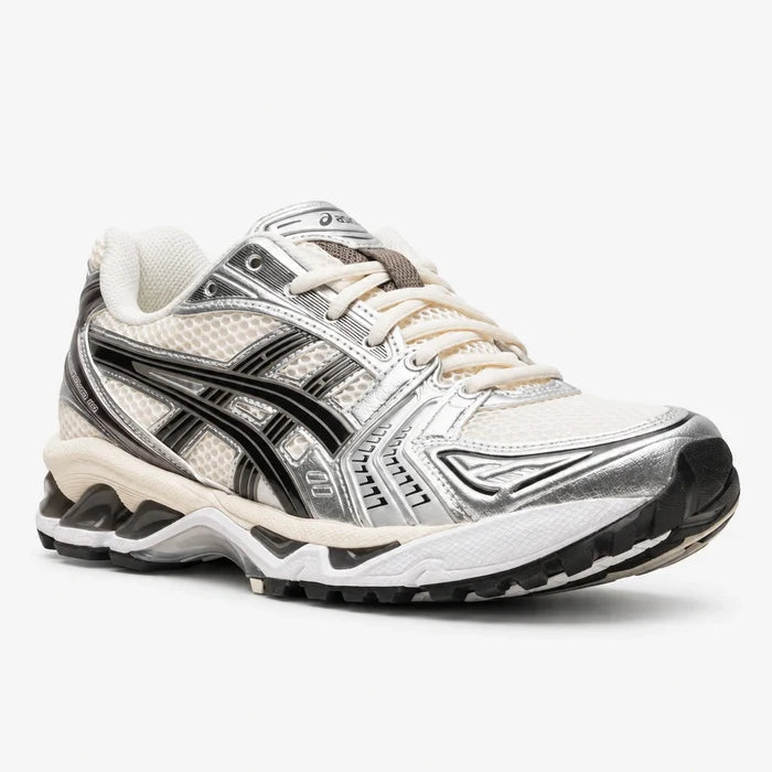 ASICS GEL KAYANO 14 Blanco Plateado Negro