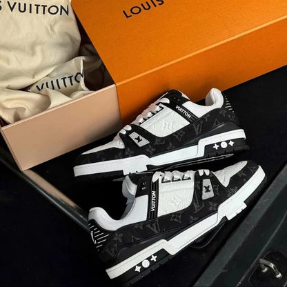 LOUIS VUITTON TRAINER Negro Blanco